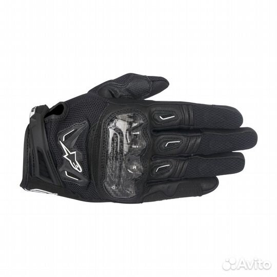 Motorradhandschuhe Alpinestars SMX-2 Air Carbon V2 Schwarz Damen Черный