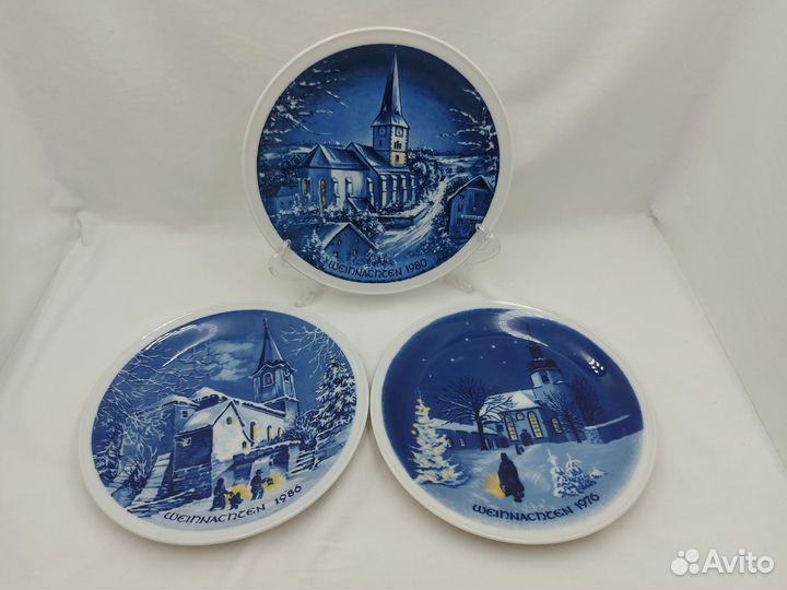 Настенная декоративная тарелка* рождество *Schönwa