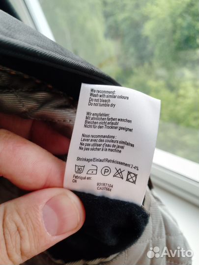 Плащ черный мужской