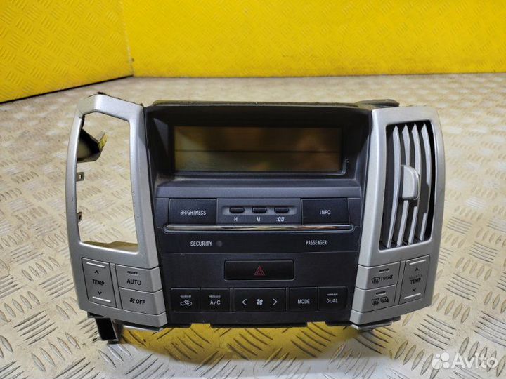 Блок управления печки/климат-контроля Lexus Rx 330