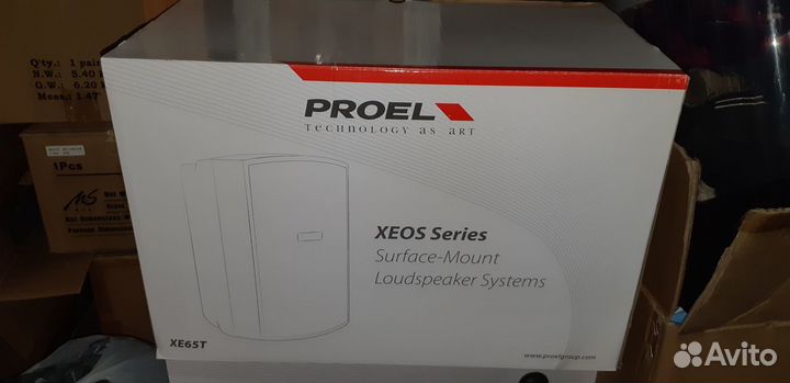Колонки Proel XE55TW 30Вт новые с кронштейном