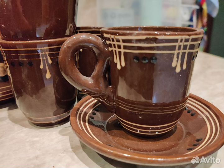 Кофейный сервиз на 4 персоны