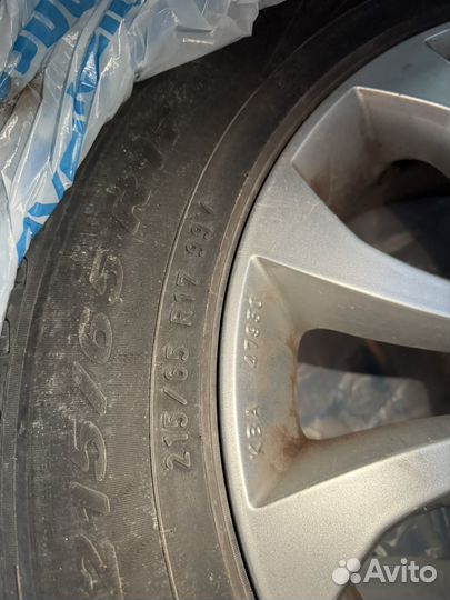 Диски R17 5x114,3 nissan