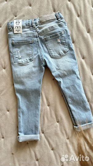 Джинсы zara 98, новые,оригинал