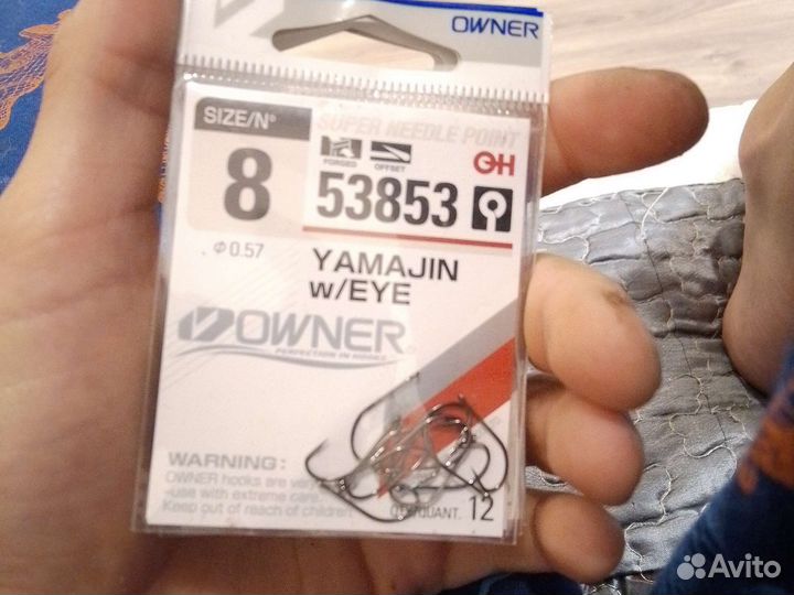 Крючки японские owner и urza