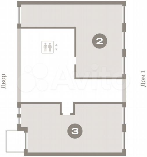 2-к. квартира, 82,6 м², 1/17 эт.