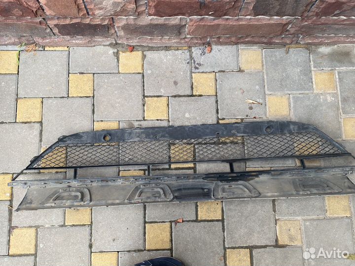 Юбка переднего бампера на GLC 2018 250D