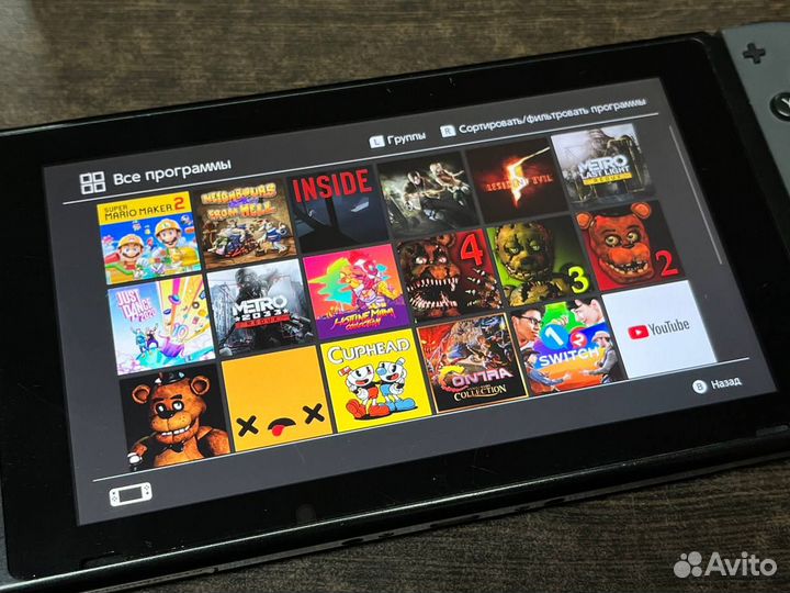 Nintendo Switch 128gb Любые игры Прошитый +23 игры