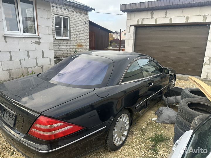 Mercedes-Benz CL-класс 5.0 AT, 2001, битый, 300 000 км