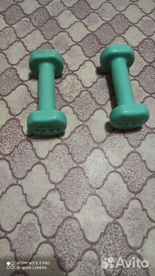 Гантели 1кг бу