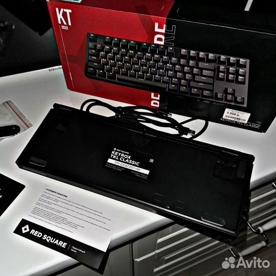 Игровая клавиатура red square keyrox tkl clasic