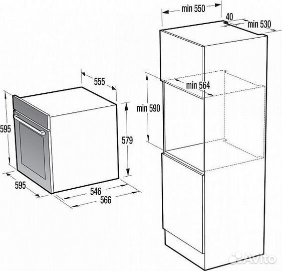 Духовой шкаф gorenje BOP 799S51 X