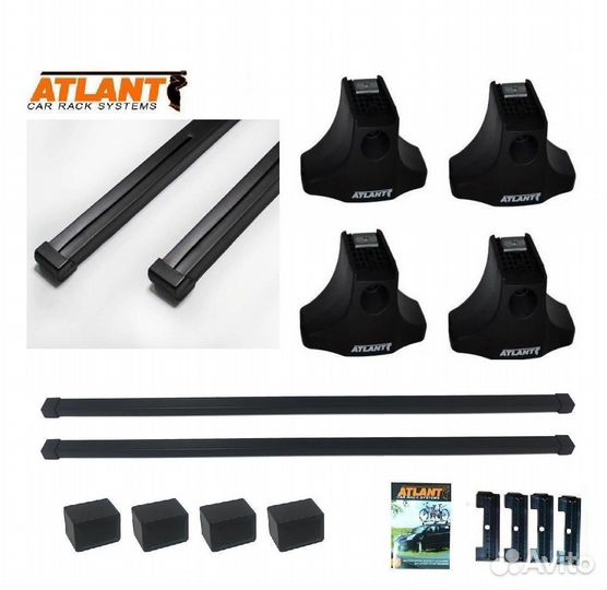 Багажник Atlant Chrysler Voyager (c квадратной дуг