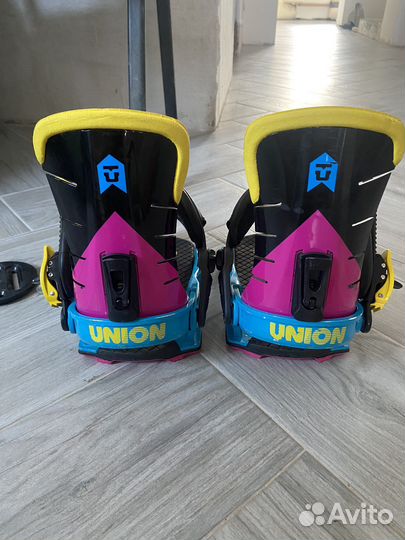 Крепления для сноуборда union flite