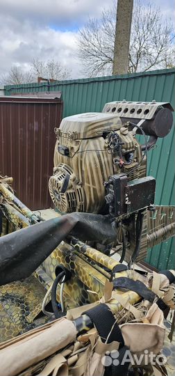 Лодка болотоход