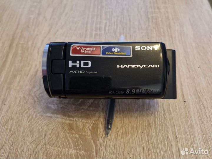 Видеокамера sony hdr cx 250