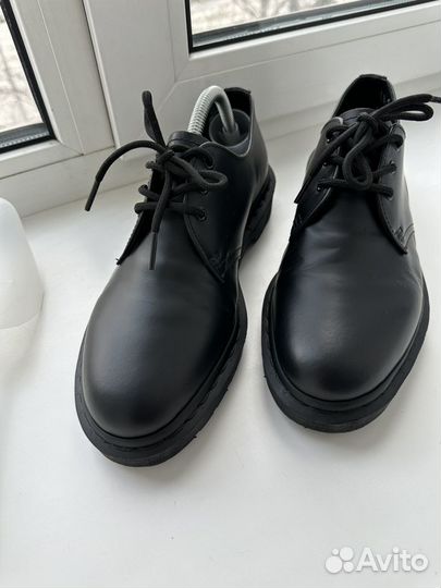 Dr Martens Mono Black Low ботинки оригинал