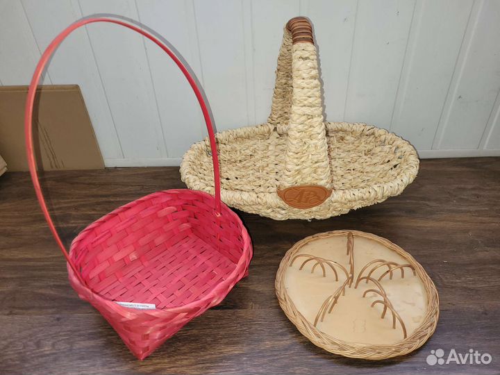 Корзина плетеная