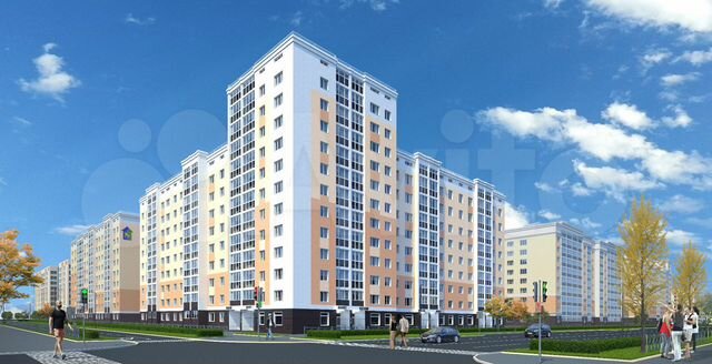 3-к. квартира, 74,2 м², 12/12 эт.