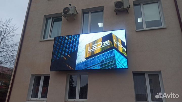 Светодиодный LED экран на фасад