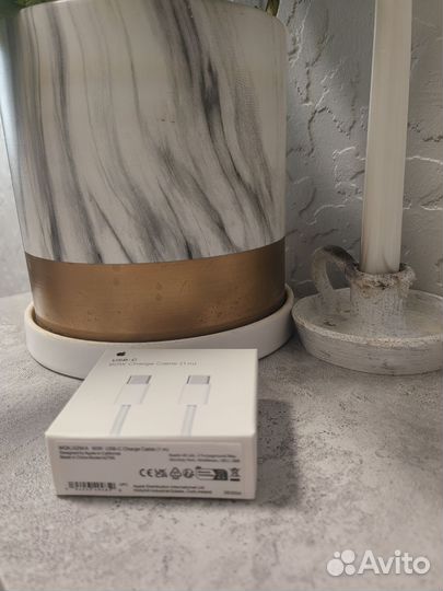 Кабель для iPhone с разъёмом USB-C/USB-C плетёный