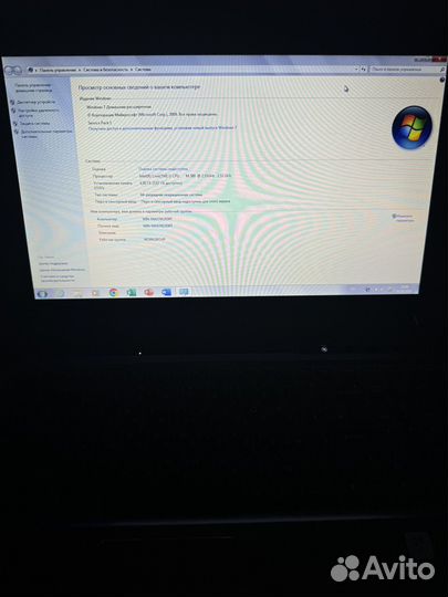 Ноутбук lenovo z 560