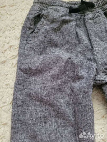 Брюки next утеплённые на мальчика 110