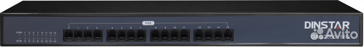 VoIP шлюз Dinstar DAG2000-16S