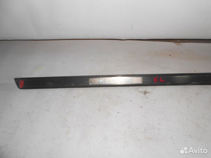 Накладка порога Toyota Kluger V, ACU25, ACU25W, MC