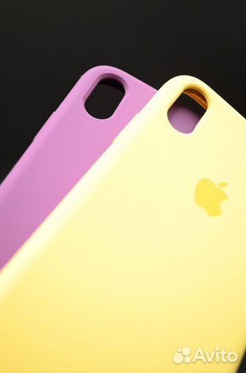 Силиконовый чехол без лого для iPhone Xr