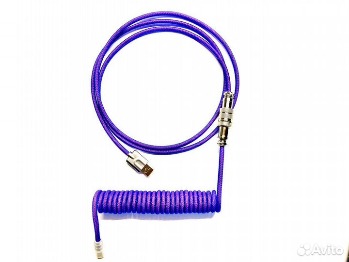 Кастомный спиральный кабель для клавиатуры