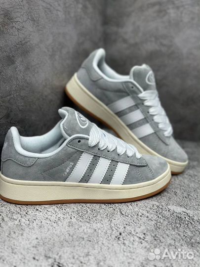 Кроссовки Adidas Campus Grey Gum (36-45)