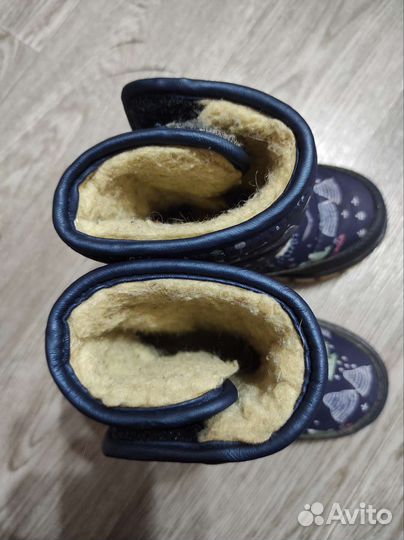 Сапоги зимние детские
