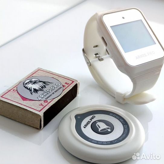 Беспроводная система/кнопка вызова персонала часы