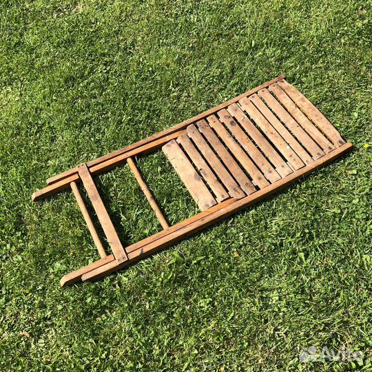 Антикварный складной стул