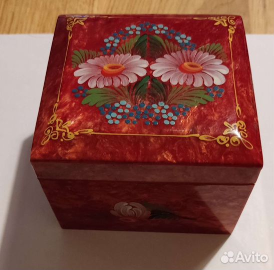 Шкатулка деревянная СССР