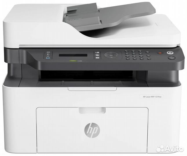 Мфу лазер.HP Laser 137fnw, ч/б, А4, Wi-Fi,AirPrint