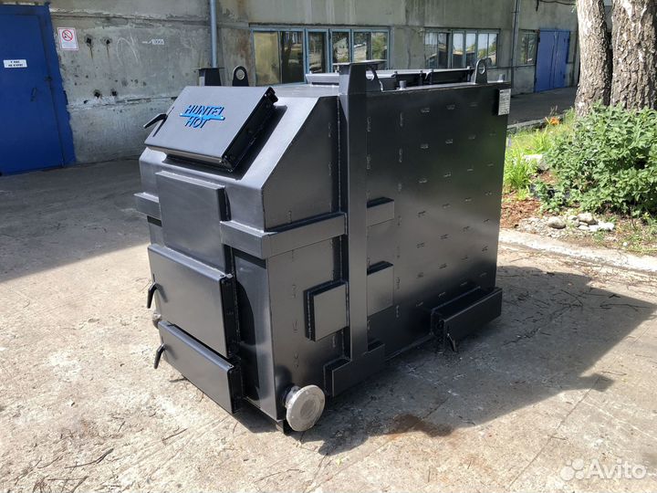 Твердотопливный котёл длительного горения