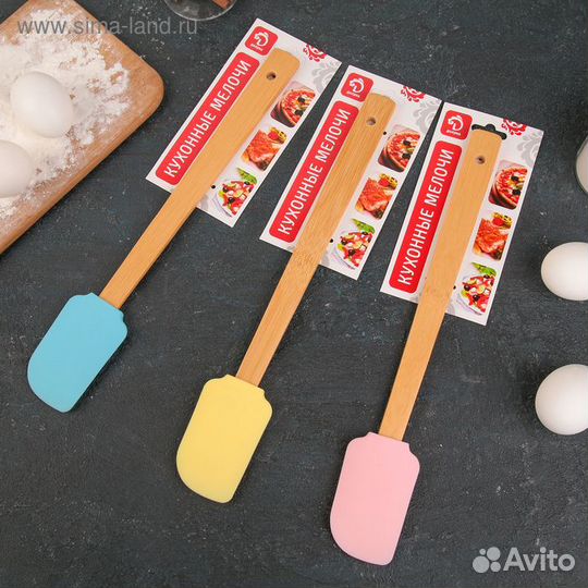 Лопатка Доляна «Домашний помощник», 31 см, цвет ми