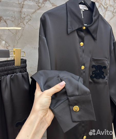 Шёлковый костюм двойка