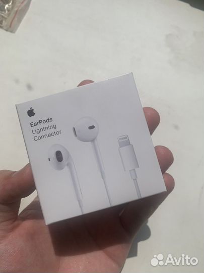 Наушники apple lightning