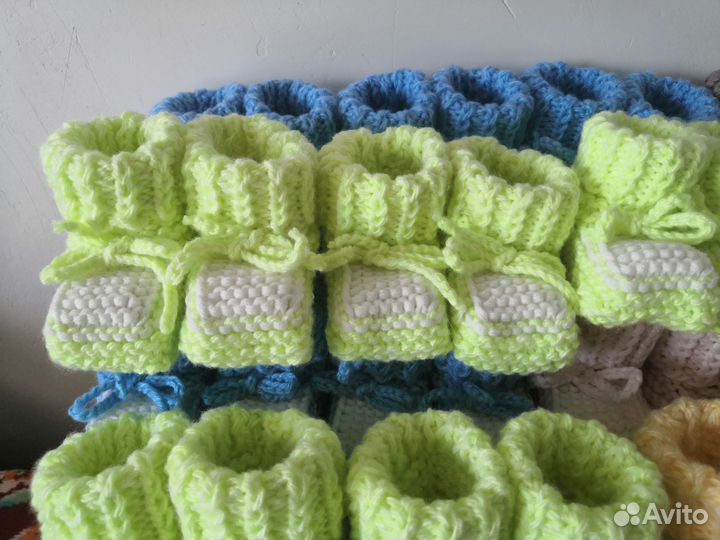 Пинетки вязаные