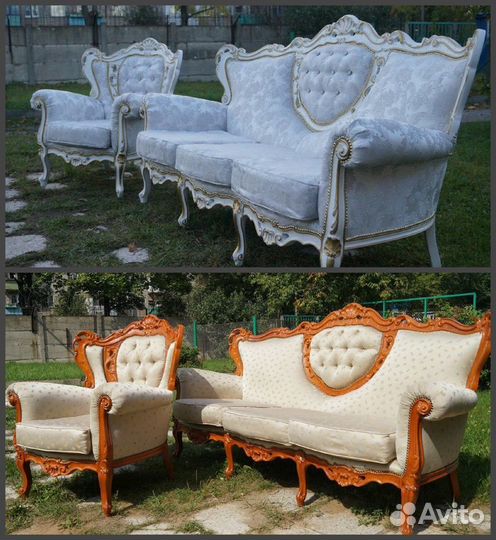 Ремонт, реставрация и перетяжка мебели