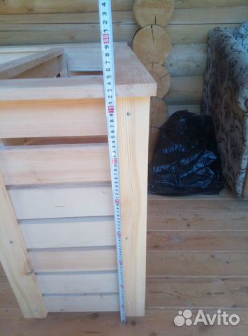 Кашпо для цветов деревянное