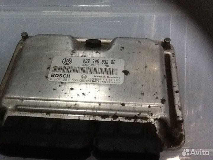 Эбу двигателя 022906032ве Фольксваген Туарег
