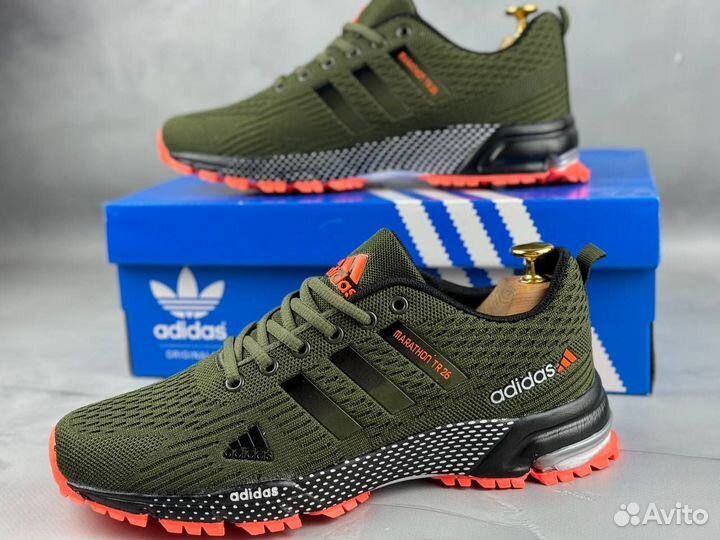 Мужские кроссовки Adidas Green Marathon