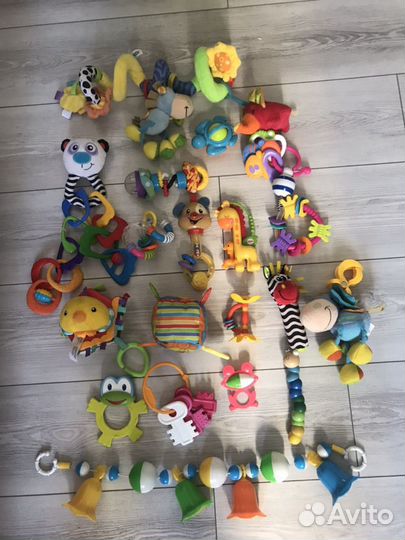 Пакет игрушек Play gro, Chicco, Fisher Price, Pige