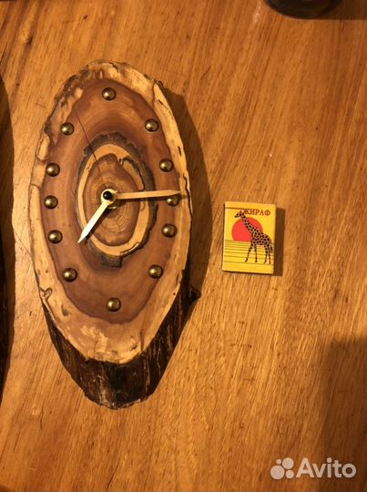 Часы настенные из дерева