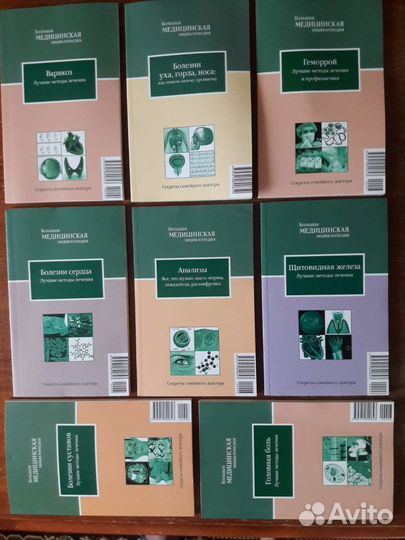 Книги Большая медицинская энциклопедия