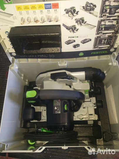 Погружная пила festool HK 55